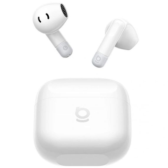 Бездротові TWS навушники Baseus Bass BS2 Lite ENC (App) (A0010A) Moon White | Зображення 1
