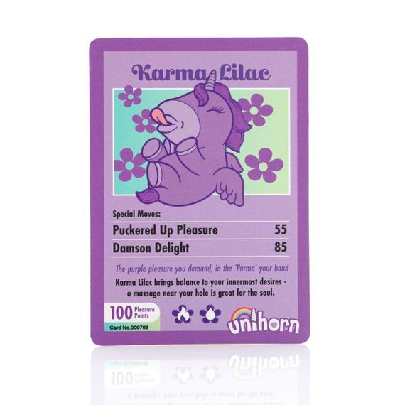 Вібратор-єдиноріжка Unihorn – Karma Lilac, з пульсацією Sex Aura | Зображення 3