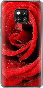Чехол на Huawei Mate 20 Pro Красная роза "529u-1567-17620"