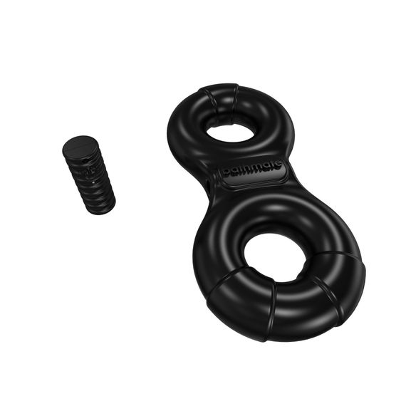 Эрекционное виброкольцо Bathmate Vibe Ring Eight, двойное, для члена и мошонки | Зображення 3