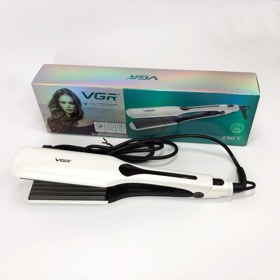Выпрямитель для волос VGR V-557, Утюжок гофре выпрямитель, Утюжок AN-659 для выравнивания | Зображення 6