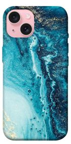 Чохол з картинкою Блакитна фарба для Apple iPhone 15 (6.1")