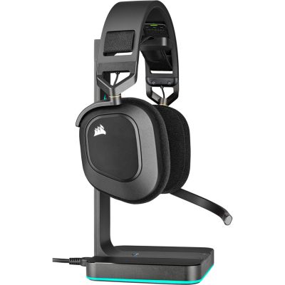 Наушники Corsair HS80 RGB Wireless Carbon (CA-9011235-EU) | Зображення 4
