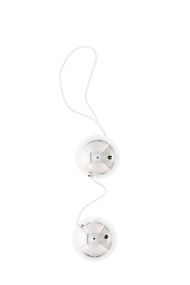 Вагінальні кульки DUO BALLS, SILVER, Сріблястий