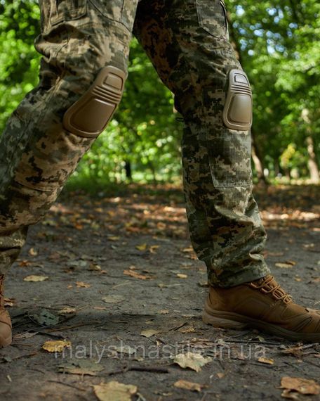 Штани тактичні «Буревій» піксель ЗСУ з наколінниками, ріп-стоп | Зображення 5