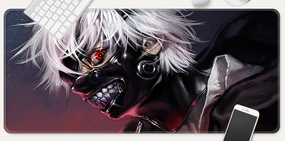Ігрова поверхня для мишки з Аніме принтом "Токійський гуль / Tokyo ghoul" 800*300*3 мм 0213