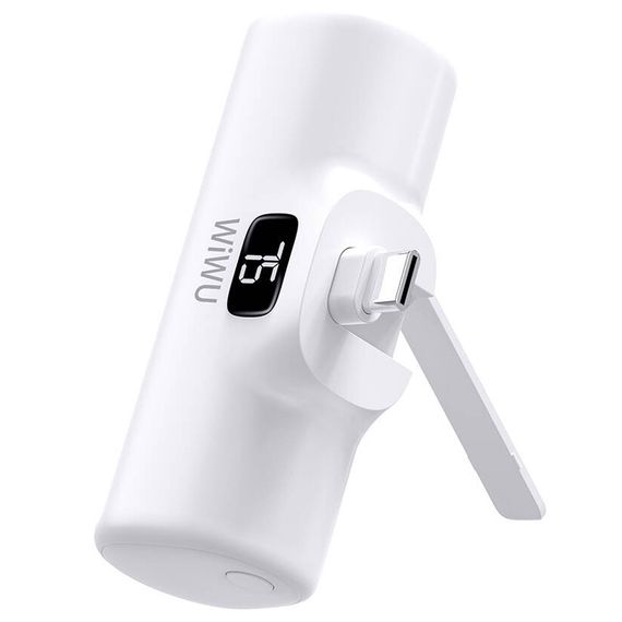 Портативний ЗП Power Bank WIWU Wi-P017-C Type-C 5000 mAh White | Зображення 3