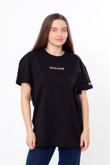Футболка жіноча "Family look" Носи своє 52 Чорний (p-13530-150972)