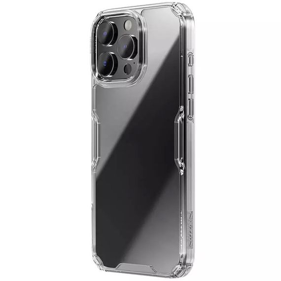 TPU чохол Nillkin Nature Pro Series для Apple iPhone 16 Pro (6.3") Безбарвний (прозорий) | Зображення 1