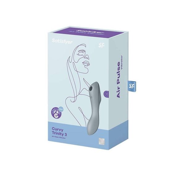 Вібратор Vibrator - Curvy Trinity 3 Sex Aura | Зображення 1