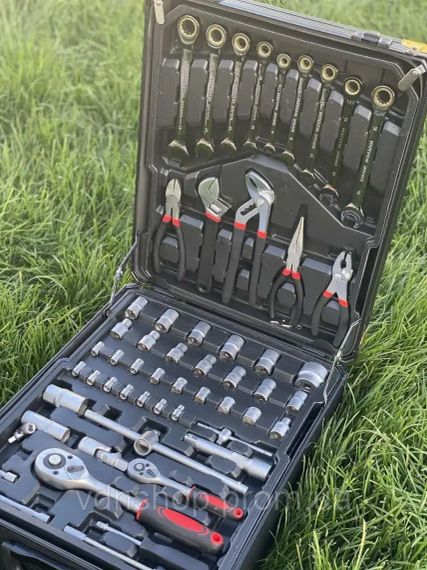 Большой Набор инструмента в чемодане Rainberg 399 предметов, инструменты, набор инструментов | Зображення 8
