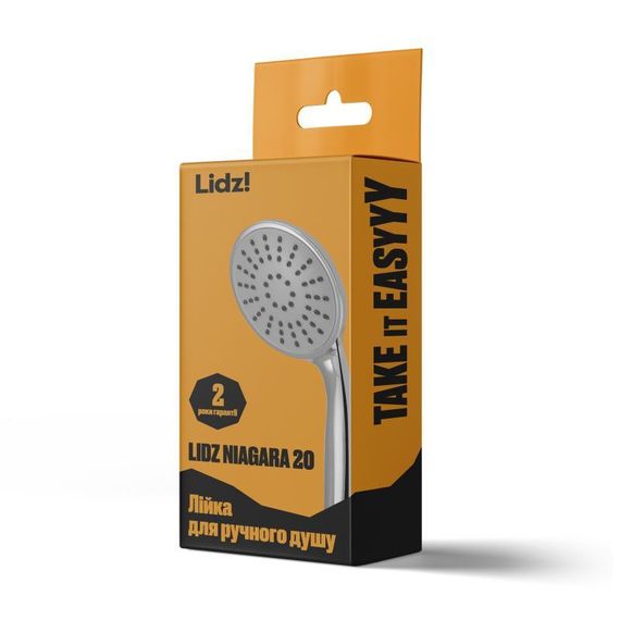 Лейка для ручного душа Лейки Lidz Niagara 20 80 мм округлая LDNIA20CRM35448 Chrome | Зображення 4
