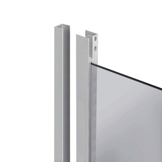 Душова кабіна Lidz Latwa SC90x90.SAT.LOW.DGR, скло темне тоноване 4 мм без піддона | Зображення 2