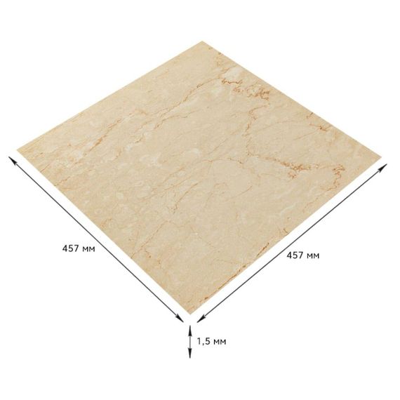 Самоклеюча LVT плитка 457х457х1.5мм (D) SW-00002462 | Зображення 1