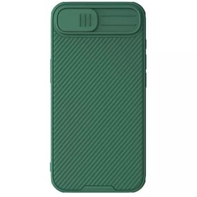 Карбонова накладка Nillkin CamShield Pro для Apple iPhone 16e (6.1") Deep Green