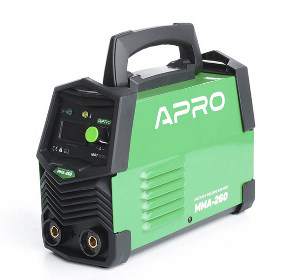 Зварювальний апарат інверторний MMA-140 20-140А ел.4мм 2,5+1,5м APRO
