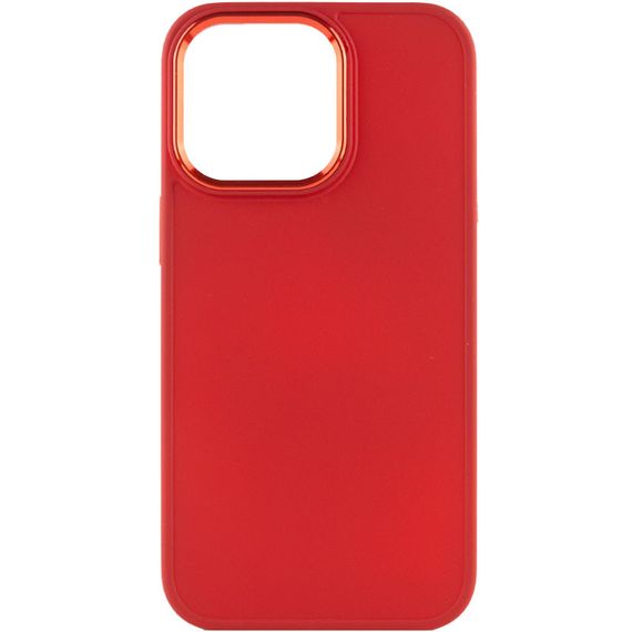TPU чехол Bonbon Metal Style для Apple iPhone 14 Pro Max (6.7") Красный / Red | Зображення 1