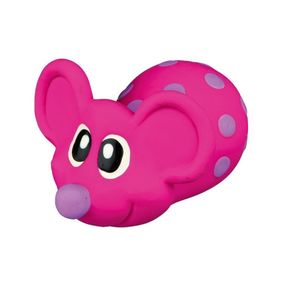 Іграшка Trixie для собак Миша з пискавкою в горошок латекс 8 см