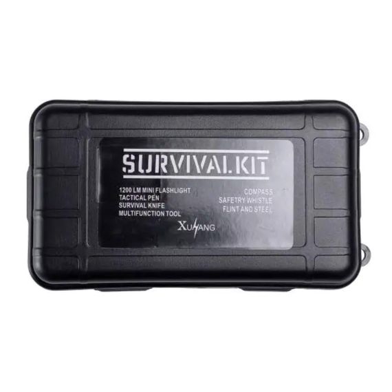 Туристичний набір для виживання в пластиковому чохлі 20х11х5.5 см похідний набір інструментів Lugi HP-D-3 | Зображення 3