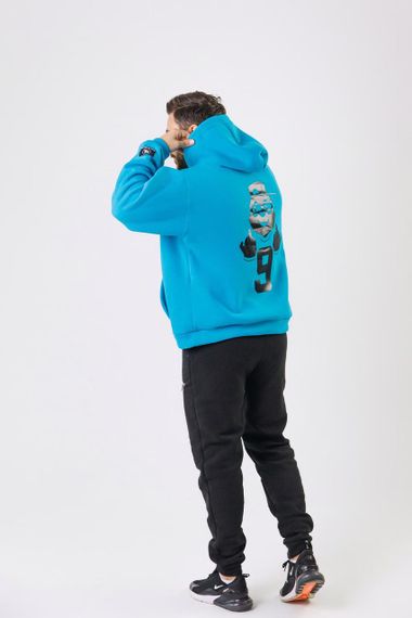 Зіп Худі унісекс МА (01) бірюза | Зображення 2