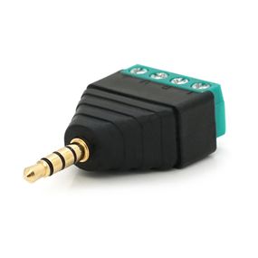 Роз. для подключения miniJack 2.5 Stereo (4 контакта) с клеммами под кабель Q100