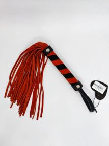 Флоггер DS Fetish Leather flogger M orange