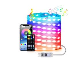 Гірлянда вуличні вогні 3M Smart Bluetooth App Control світлодіодна LED