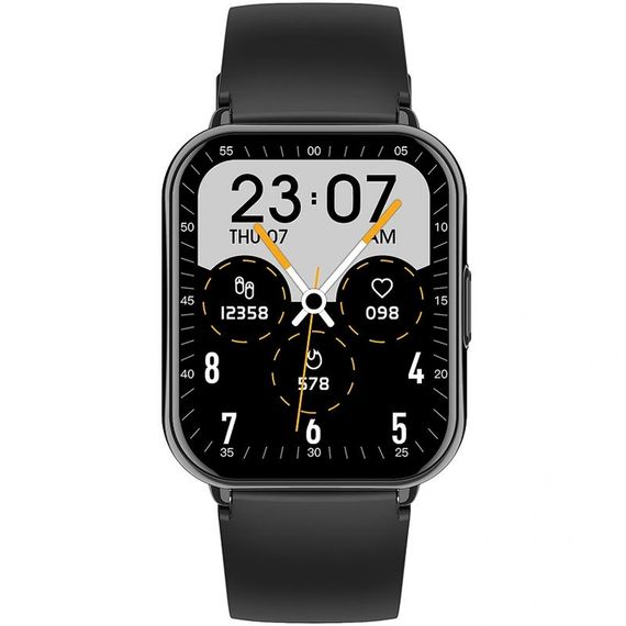 Смарт-годинник WiWU SW09 Smart sports watch (call version) Black | Зображення 5