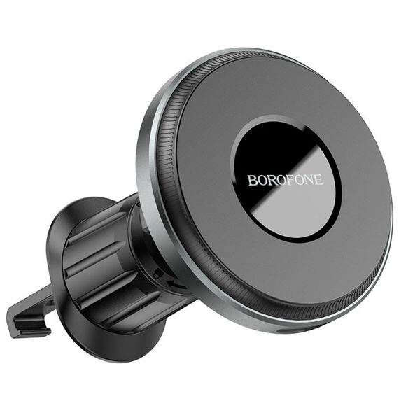 Автотримач з БЗП Borofone BH202 Seaside magnetic Metal gray | Зображення 2