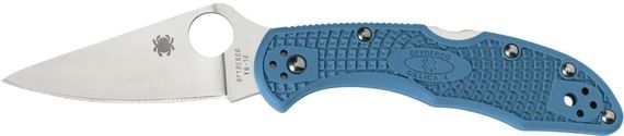 Чем Spyderco Delica 4 Flat Ground Blue