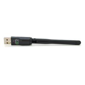 Бездротовий мережевий адаптер з антеною 10см Wi-Fi-USB LV / CL-UW07D - 8723DU, 802.11bgn, 150MB, 2.4 GHz, WIN7 / XP / Vista / 2K / MAC / LINUX, Blister