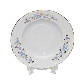 Тарілка супова Cmielow Blue Flower 9706-22-5-409-T 22,5 см