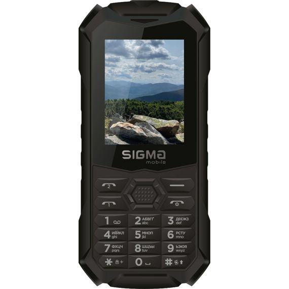 Мобільний телефон Sigma X-treme PV68 Black (4827798738214) | Зображення 1