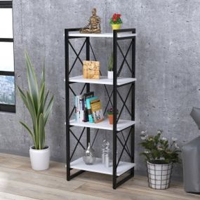 Стеллаж Loft Design Скиф 4-550 белый
