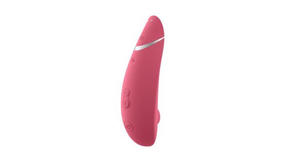 Вакуумный клиторальный стимулятор Womanizer Premium 2 - Raspberry, функции Autopilot и Smart Silence | Зображення 3