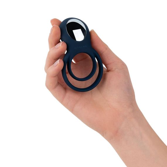 Ерекційне кільце Boners Vibrating Double Cock Ring Sex Aura | Зображення 7