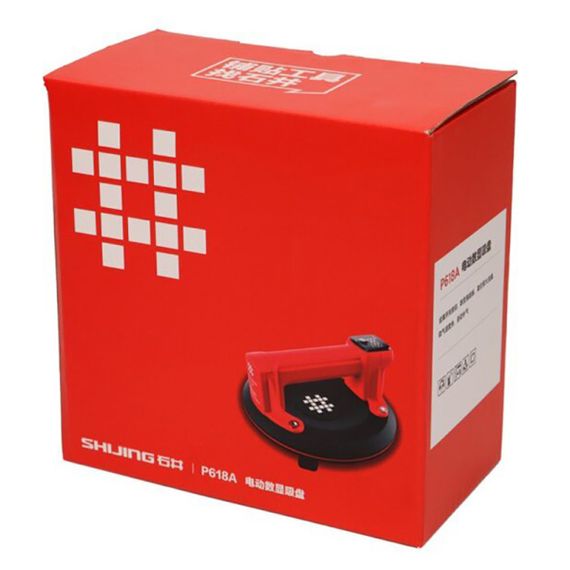 Аккумуляторная вакуумная присоска для плитки P618A 200 мм 140 кг. | Зображення 4