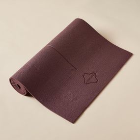 Коврик для мягкой йоги Comfort 8 мм бордовый