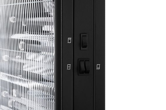 Інфрачервоний обігрівач Ardesto 1,65 кВт, площа обігріву 15 кв.м., чорний (IHS-1650) | Зображення 3