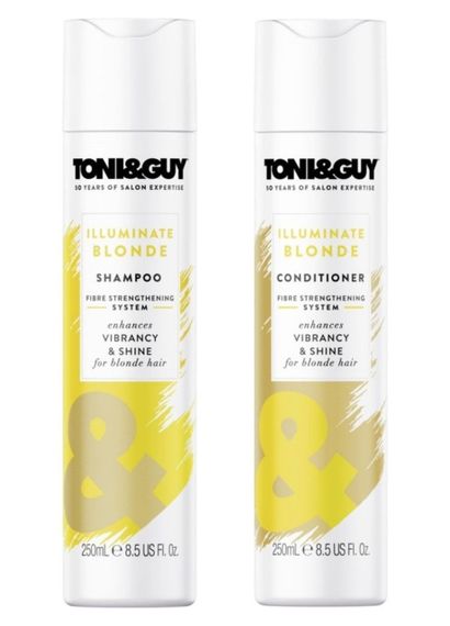 Набор для светлых волос Toni & Guy Illuminate Blonde 250мл+250мл