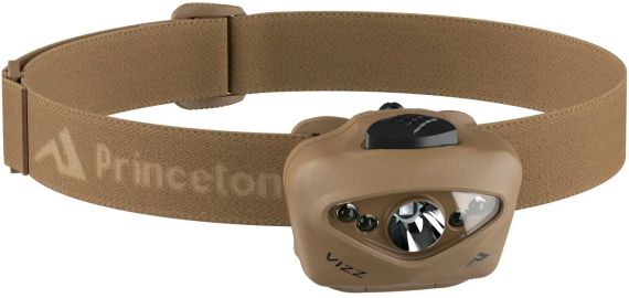 Ліхтар налобний Princeton Tec Vizz RGB 550 lm Tan