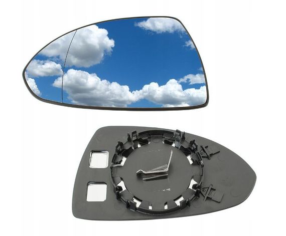 Вкладиш дзеркала лівий без підігріву Opel Corsa D 06-14