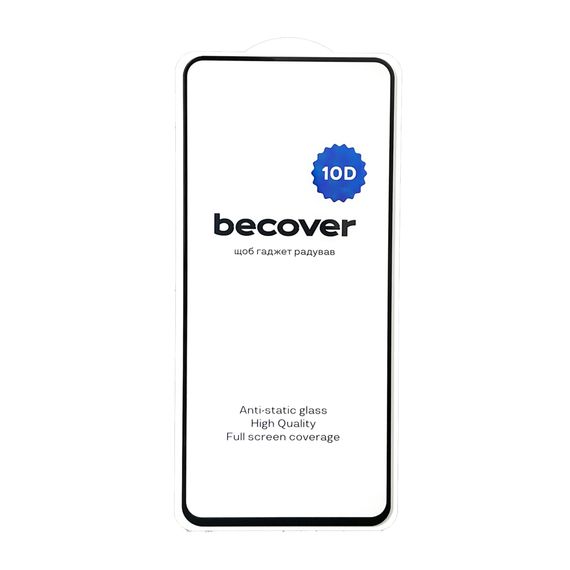 Скло захисне BeCover Tecno Spark Go 2024 (BG6) 10D Black (711814) | Зображення 1