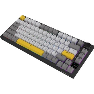 Клавиатура Ajazz AK820 Pro Flying Fish Switch Black RGB USB/Wireless/Bluetooth UA Black (AK820PRO-FF-BGY) | Зображення 5