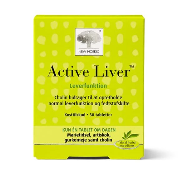 Комплекс для профилактики работы печени New Nordic Active Liver 30 Tabs