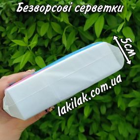 Білі безворсові серветки 1000шт (товщина пачки 5см)