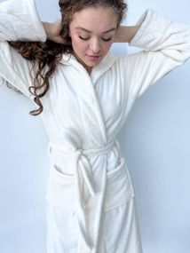 Женский махровый халат (2590/3) XL