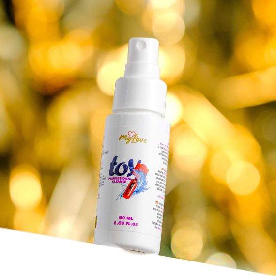 Очищувач для іграшок - MyLove Toy Cleaner Professional, 50 мл Sex Aura | Зображення 4