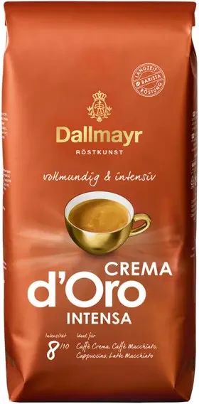 Кофе в зернах Dallmayr Dallmayr Crema D'oro Intensa 1кг крепкий кофе
