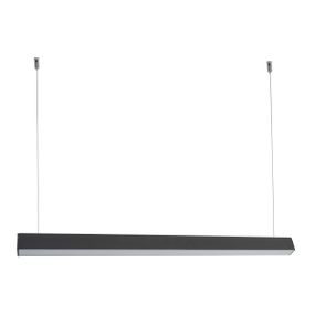 Система линейная LED подвесная FLF-80 25W NW BK 1,2m